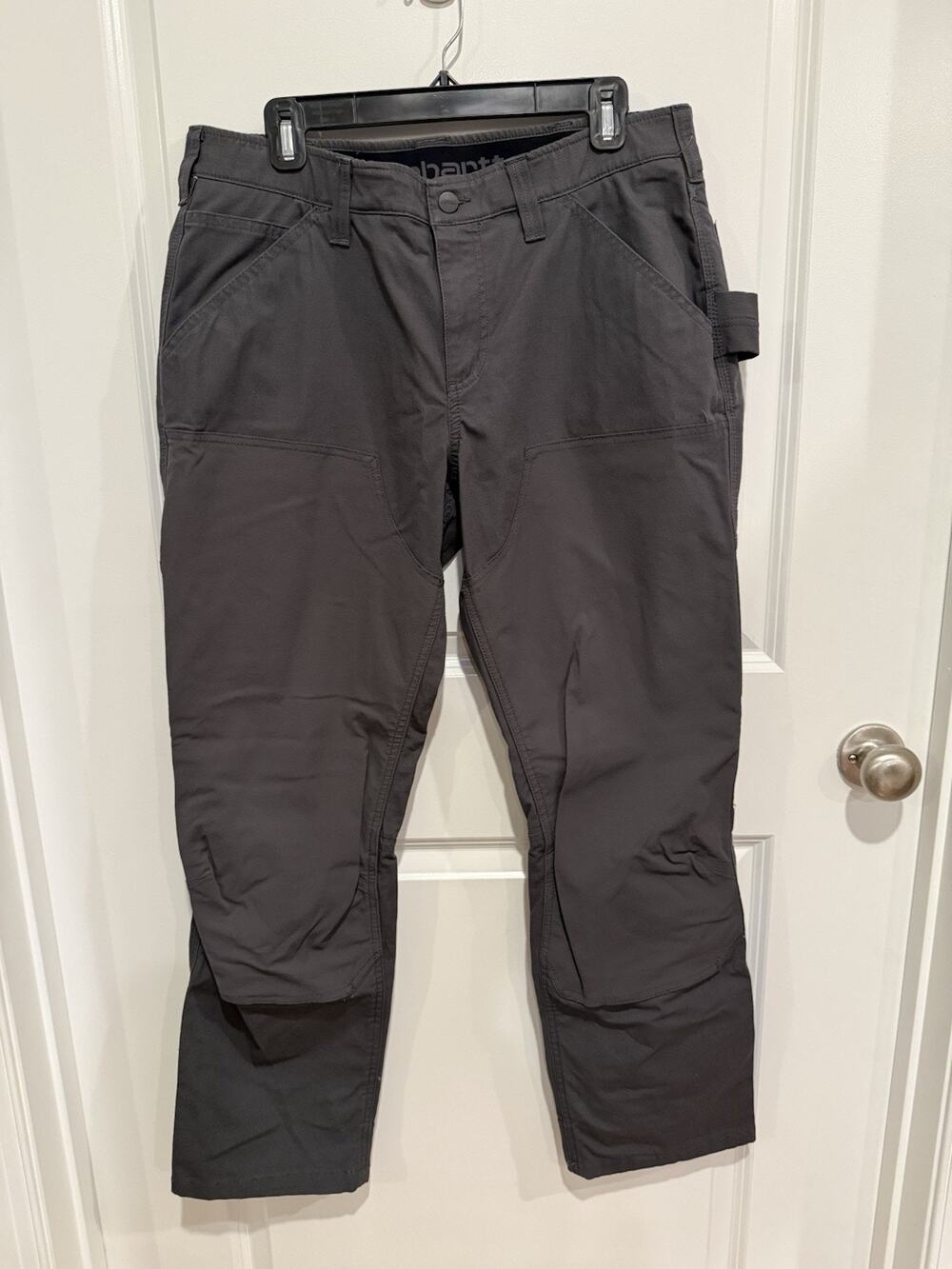 CARHARTT Rugged Flex Original Fit Women’s Steel Cargo Pants Size 14 (34x30.5)